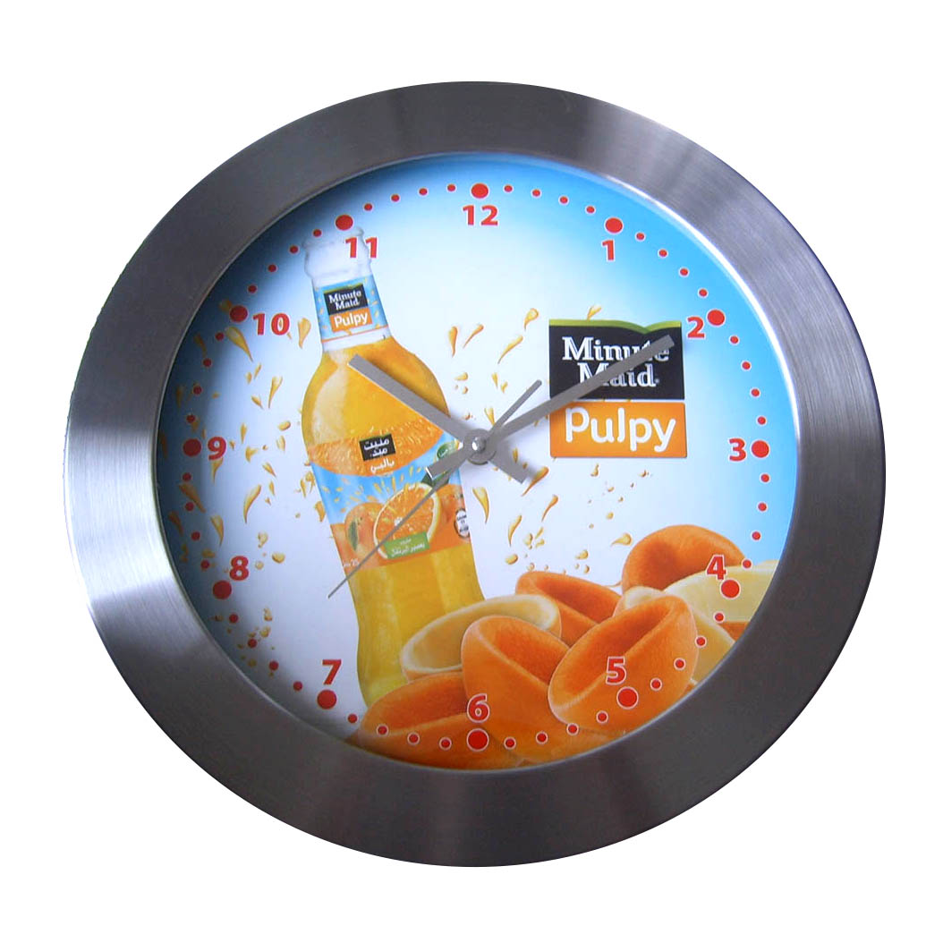 metal wall clock